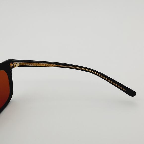 COSTA DEL MAR Sarasota Polarized Sunglasses Shiny Black Cat Eye Copper SAR11 - Picture 13 of 16